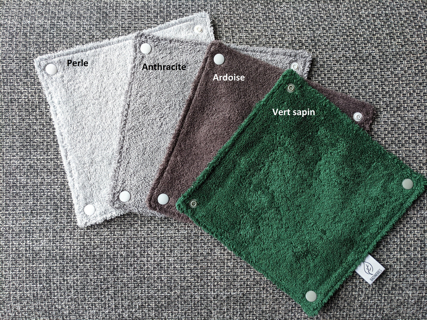 Kit I'm starting Zero Waste: Washable paper towel 6 sheets + Vegetable net