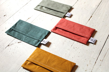 Pouch for soap, shampoo and solid deodorant
